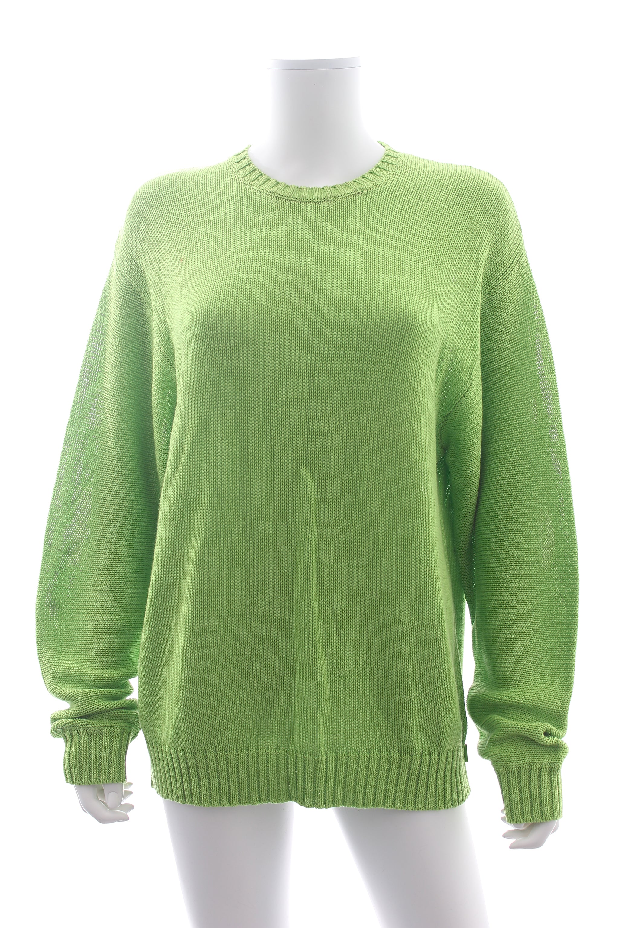 Supreme Logo Back Cotton Knit Sweater - Closet Upgrade