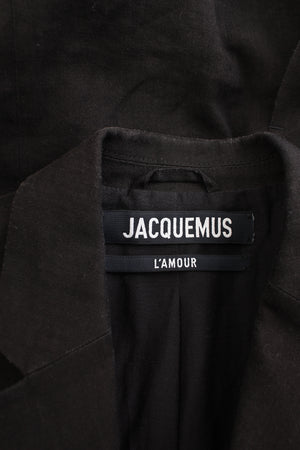 Jacquemus La Vest D'Homme Oversized Hemp-Blend Blazer