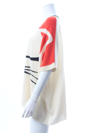 Ermanno Scervino Cat Face Cashmere Sweater