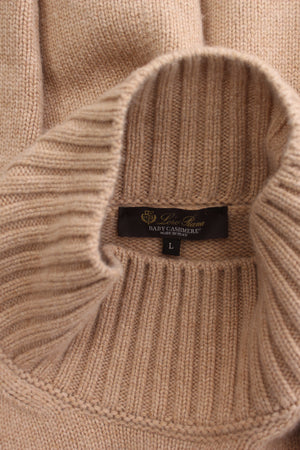 Loro Piana Baby Cashmere Turtleneck Sweater