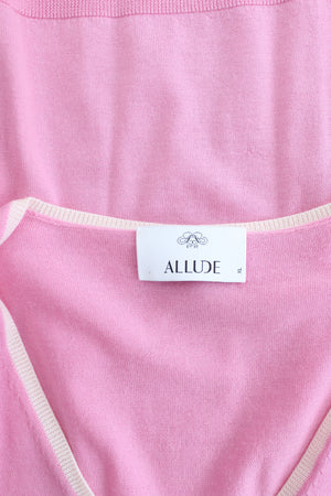 Allude Elbow Patch Wool Sweater