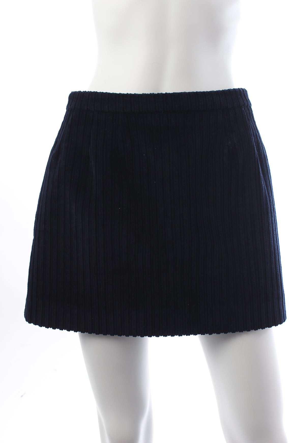 RED Valentino Cotton Corduroy Mini Skirt