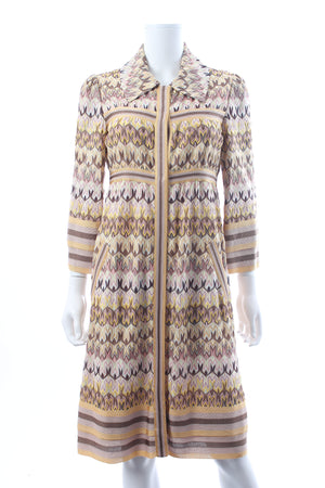 Missoni Knitted Patterned Coat