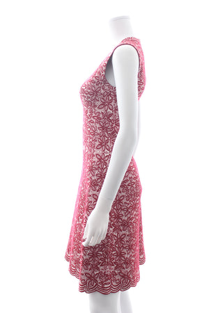 Alaïa Flower Wool-Stretch Knit Dress