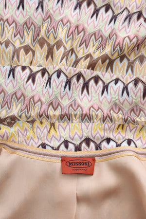 Missoni Knitted Patterned Coat