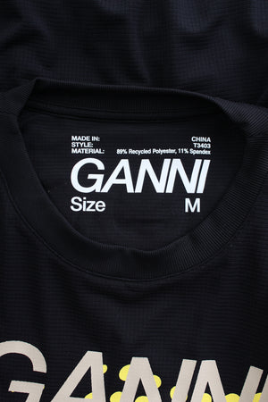 Ganni Active Layered Long Sleeved T-Shirt