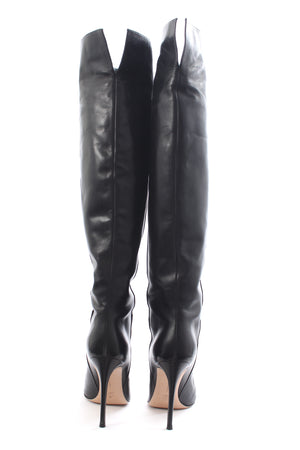 Gianvito Rossi Over-the-knee Leather Boots