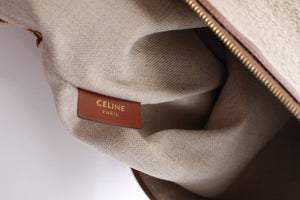 Celine Plein Soleil Bouclé Clutch Bag