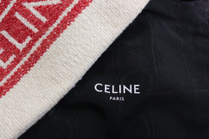 Celine Plein Soleil Bouclé Clutch Bag