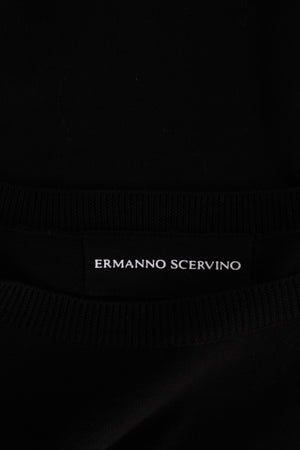 Ermanno Scervino Lace-Trimmed Cotton Sweater