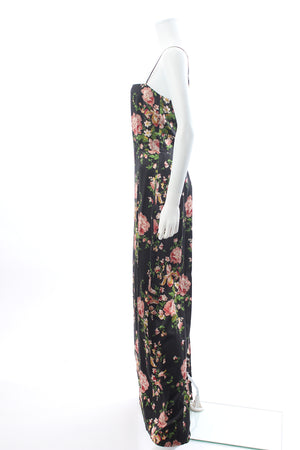 Reformation Frankie Floral Printed Silk Maxi Dress