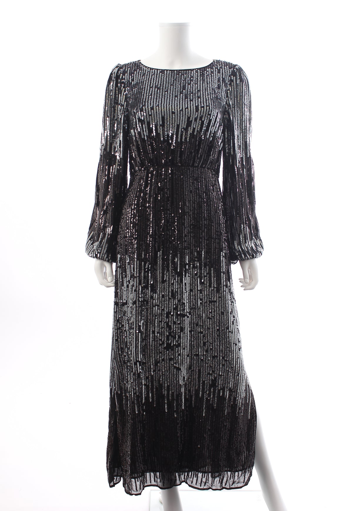 RIXO Coco Sequin-Embellished Maxi Dress