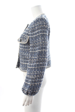 Veronica Beard Brim Cotton-Blend Tweed Jacket