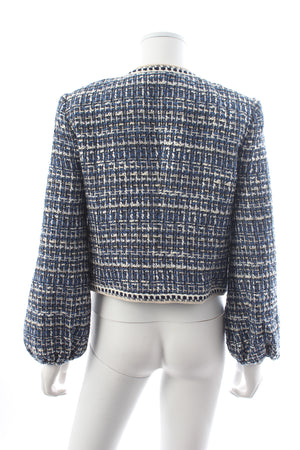 Veronica Beard Brim Cotton-Blend Tweed Jacket