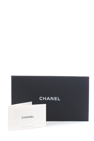 Chanel Classic CC Lambskin Leather Zipped Pouch