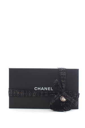 Chanel Classic CC Lambskin Leather Zipped Pouch