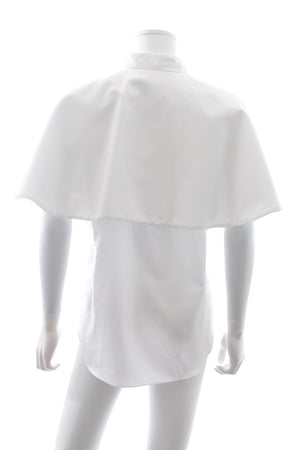 Comme des Garçons Cotton Cape-Detail Shirt