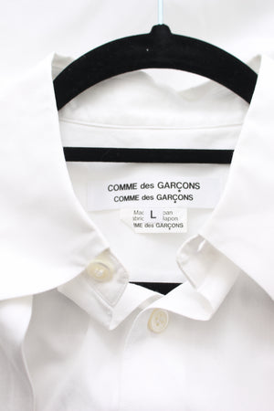 Comme des Garçons Cotton Cape-Detail Shirt