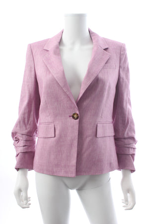 Veronica Beard Aaliyah Linen-Blend Blazer