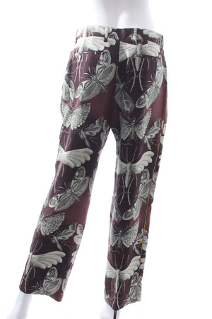 F.R.S For Restless Sleepers Silk Printed Trousers