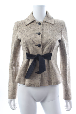 Valentino Tweed Silk Jacket