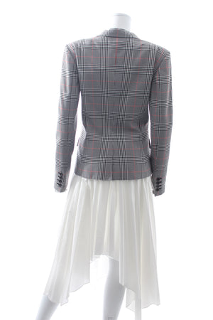 Monse Glen Plaid Jacket Dress