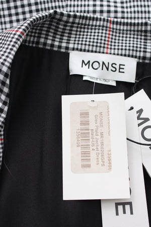 Monse Glen Plaid Jacket Dress