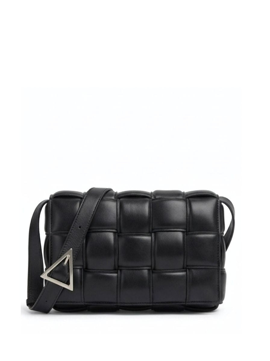 Bottega Veneta Cassette Medium Padded Intrecciato Leather Shoulder Bag