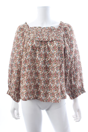 Dôen Agotha Organic Cotton Floral Printed Top