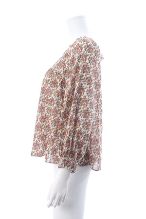 Dôen Agotha Organic Cotton Floral Printed Top