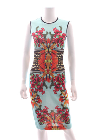 Givenchy Floral Printed Knit Dress