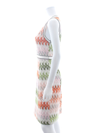 Missoni Buttoned Cotton-Blend Knitted Dress