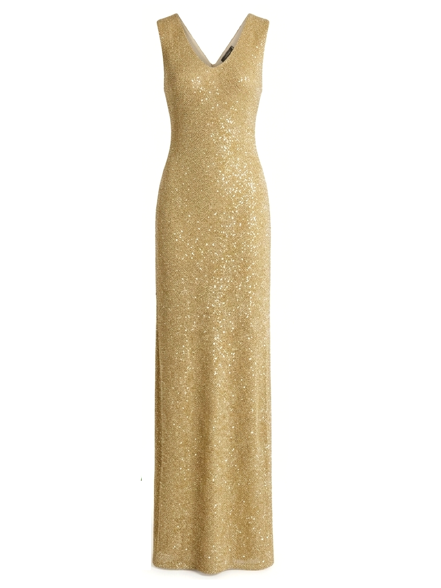 Proenza Schouler Sequined Knitted Maxi Dress