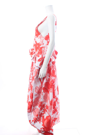 Kika Vargas Ramya Printed Long Dress