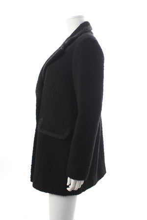 Ba&sh Flo Double Breasted Bouclé Coat