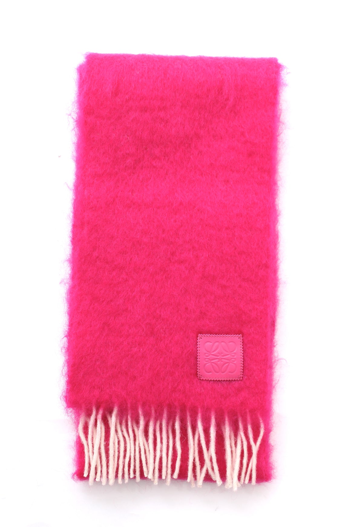 Loewe Anagram-Patch Wool and Mohair-Blend Scarf