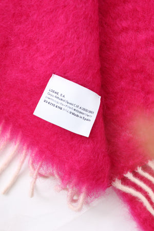 Loewe Anagram-Patch Wool and Mohair-Blend Scarf