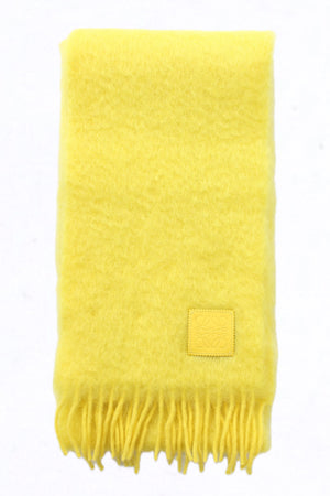Loewe Anagram-Patch Wool and Mohair-Blend Scarf