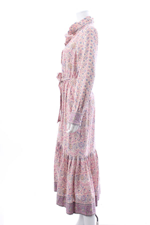 Sezane x SEA New York Roxanne Printed Cotton and Linen-Blend Maxi Dress