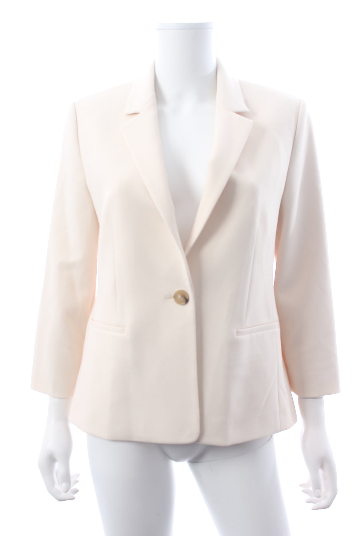 Vince Shrunken Crepe Blazer