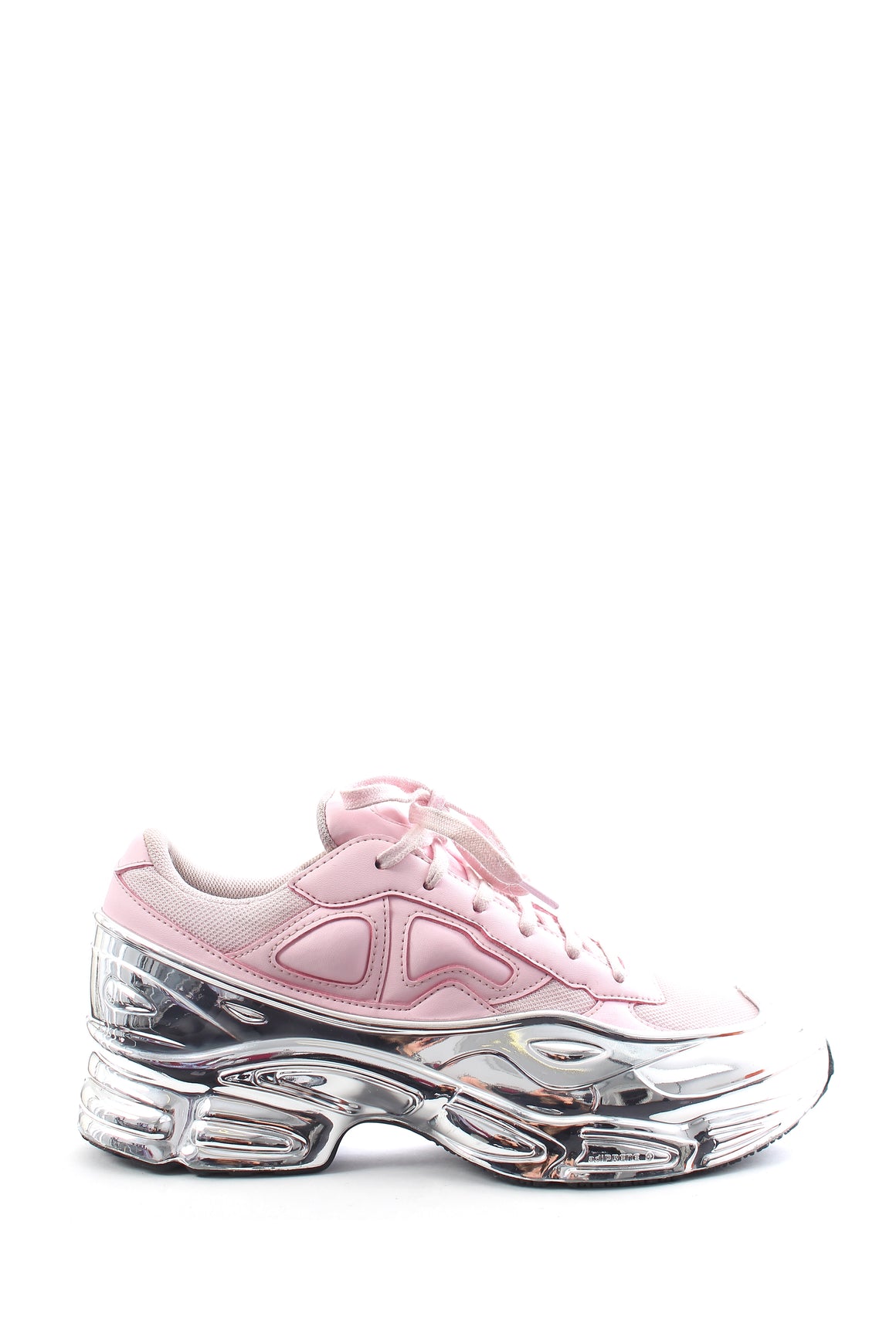 Adidas Raf Simons x Ozweego Mirrored Leather Sneakers