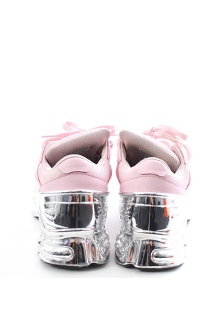 Adidas Raf Simons x Ozweego Mirrored Leather Sneakers