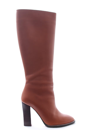 Chloe Leather Knee-High Boots