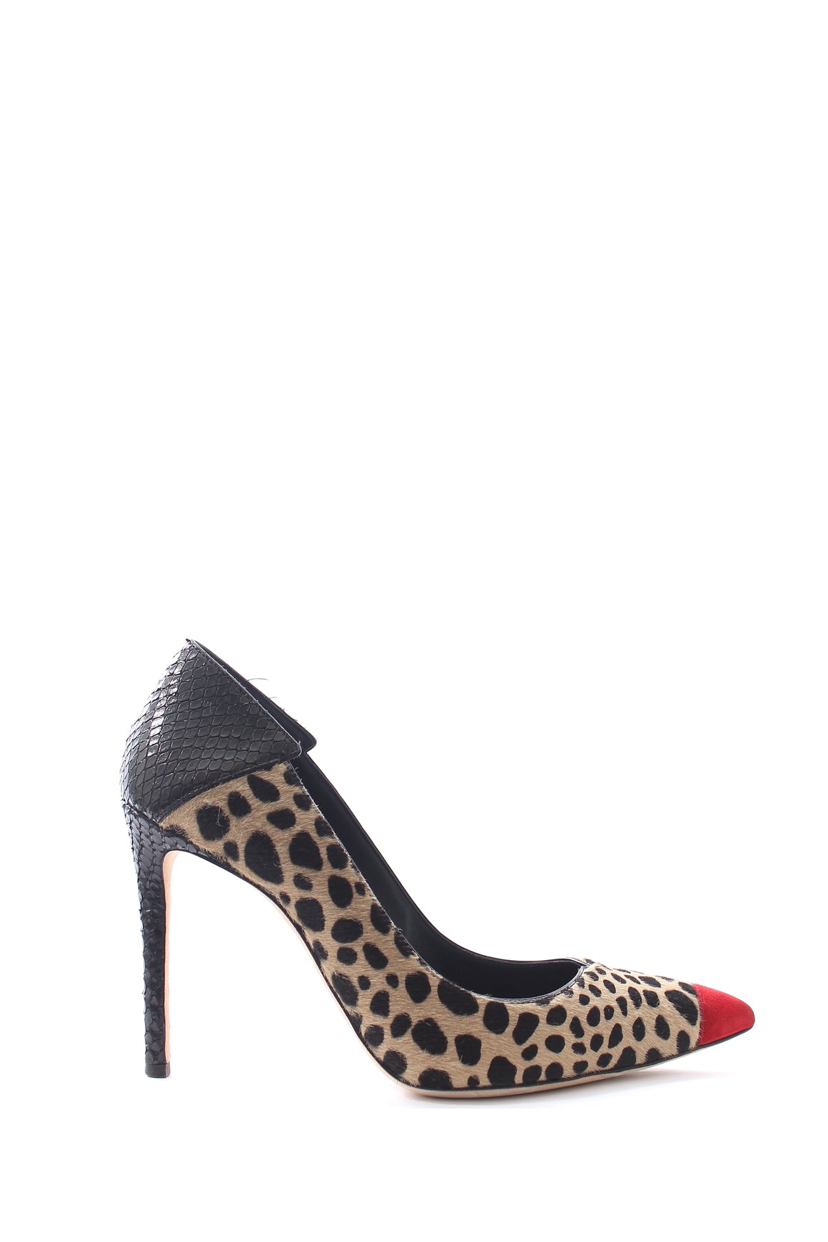 Giuseppe Zanotti Leopard-Printed Calf Hair and Leather 105 Pumps