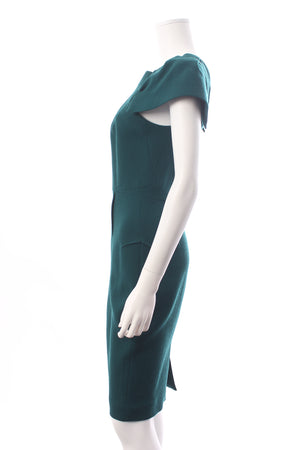 Roland Mouret Scirocco Origami Wool Dress