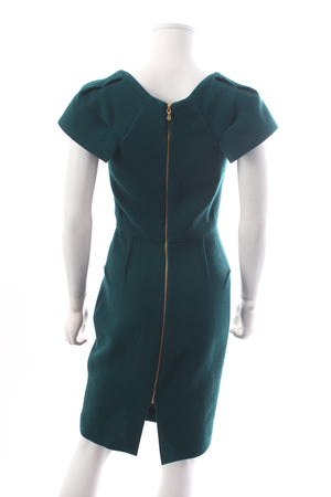 Roland Mouret Scirocco Origami Wool Dress