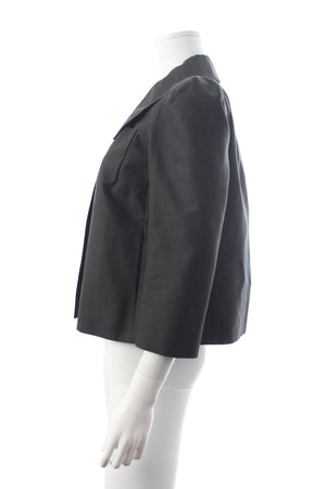 Chloe Silk Collared Jacket