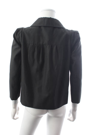 Chloe Silk Collared Jacket