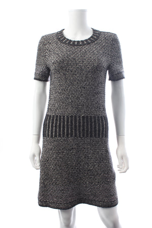 Chanel Fall 2011 Embellished Cashmere, Wool and Silk-Blend Knitted Dress