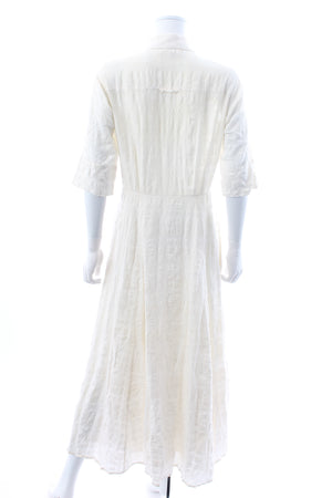 Mara Hoffman Lorelei Linen and Cotton-Blend Midi Shirtdress